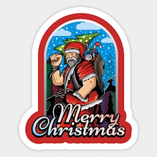 Santa Claus for christmas day Sticker